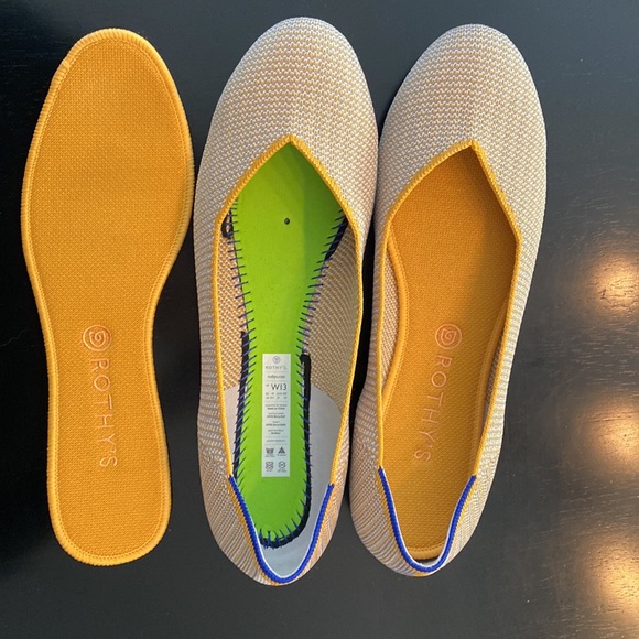 Rothy's Dandelion Triple Stitch Flat - Picture 3 of 5